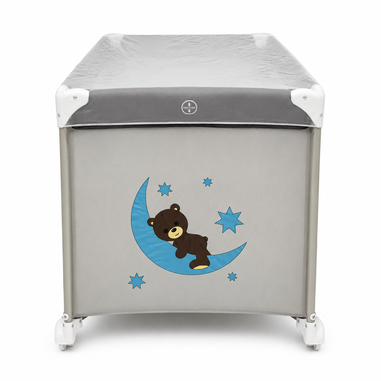 Uşaq maneji Brave Baby VP088, qatlanan və təkərli